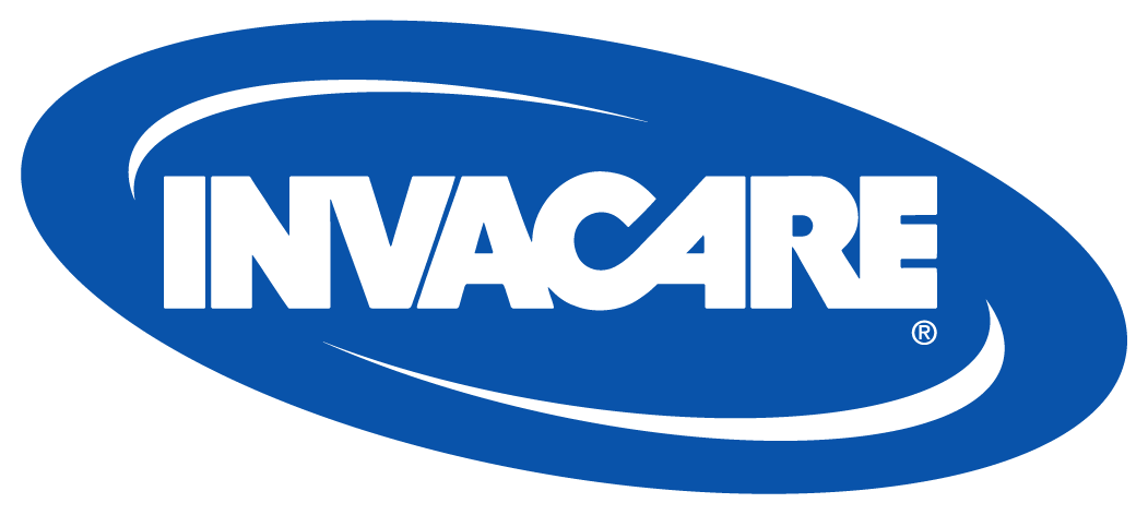 Das Unternehmenslogo von Invacare.